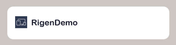 Установленное приложение demo